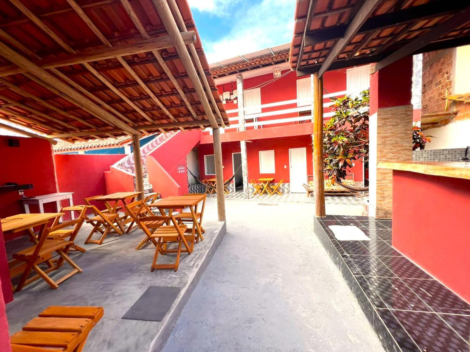 Hospedaria Mucuge - Na Principal Rua Da Cidade, Rua Do Mucuge - Arraial D'Ajuda Порту-Сегуру Экстерьер фото